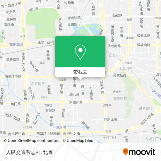 人民交通杂志社地图