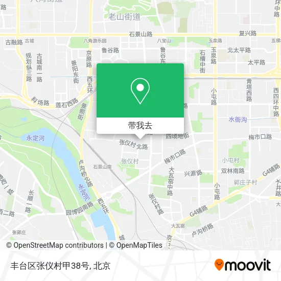 丰台区张仪村甲38号地图