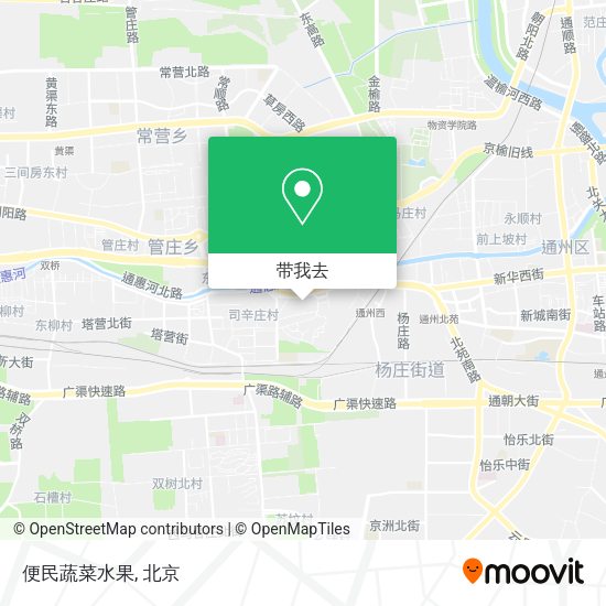 便民蔬菜水果地图