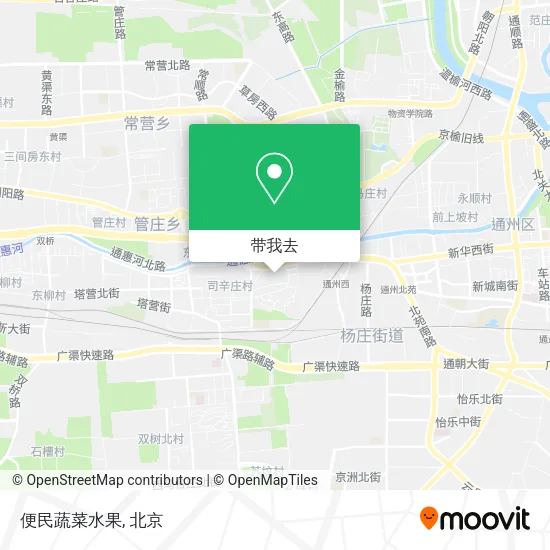 便民蔬菜水果地图