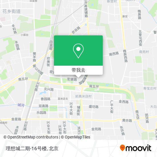 理想城二期-16号楼地图