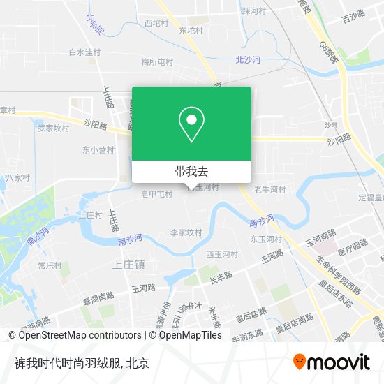 裤我时代时尚羽绒服地图