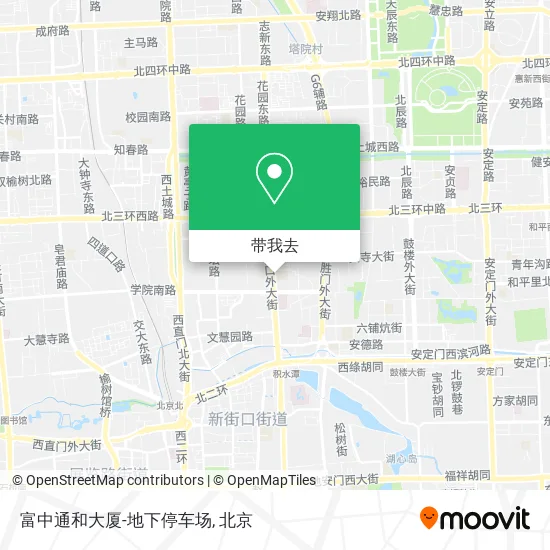 富中通和大厦-地下停车场地图