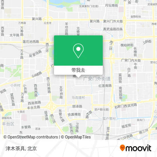 津木茶具地图