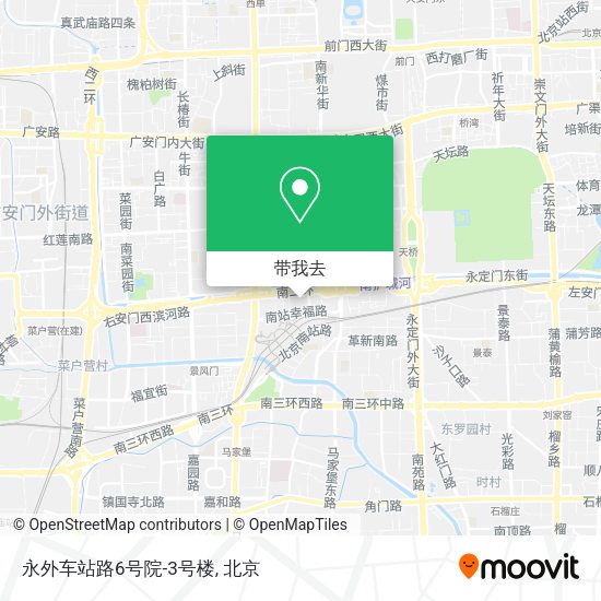 永外车站路6号院-3号楼地图