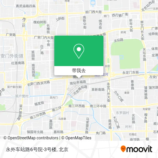 永外车站路6号院-3号楼地图