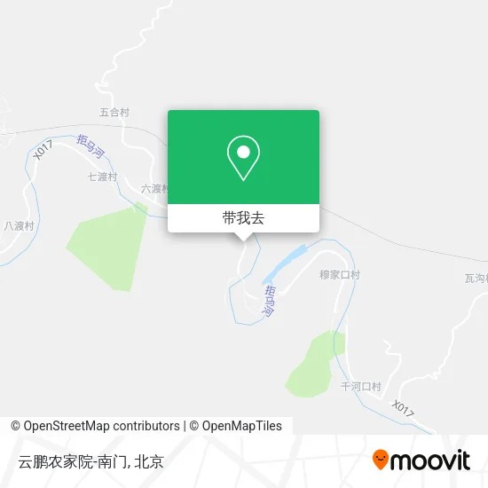 云鹏农家院-南门地图