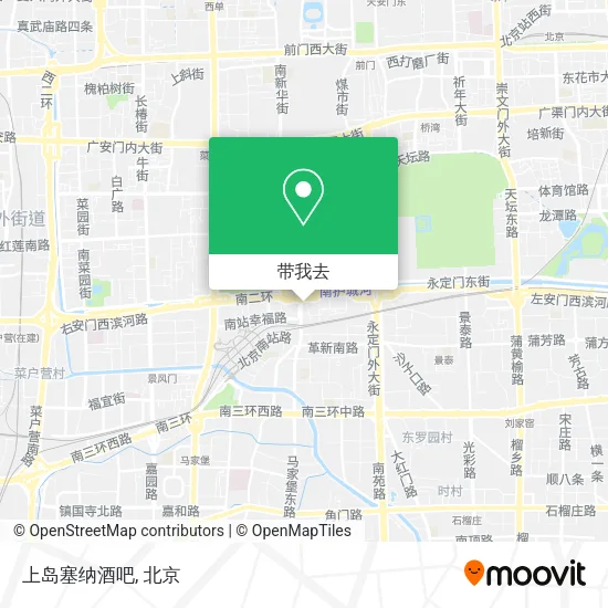 上岛塞纳酒吧地图