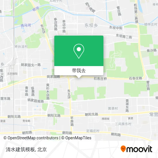 清水建筑模板地图