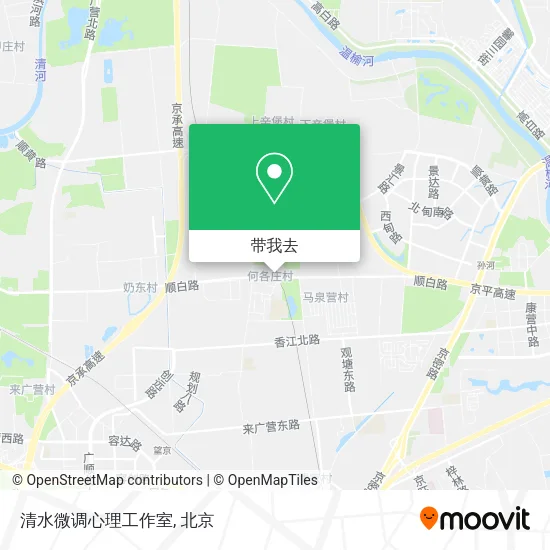 清水微调心理工作室地图