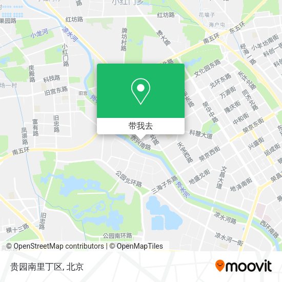 贵园南里丁区地图