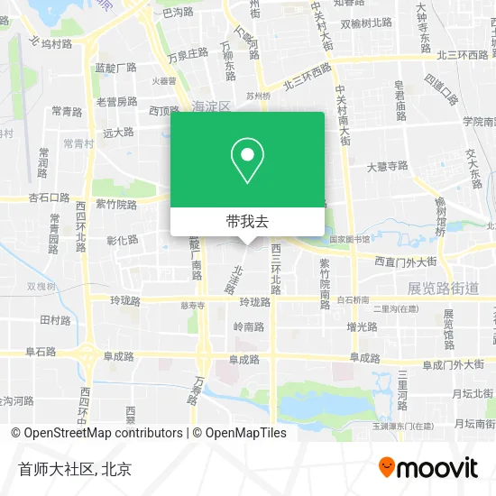 首师大社区地图