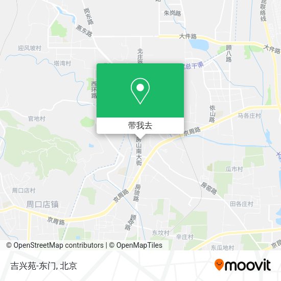 吉兴苑-东门地图
