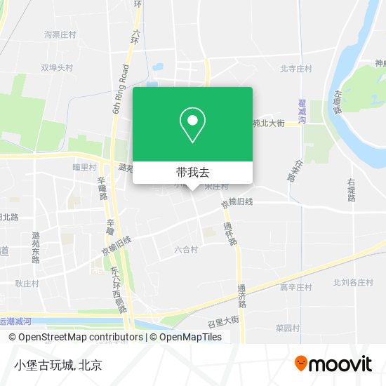 小堡古玩城地图