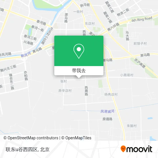 联东u谷西四区地图