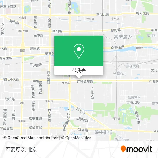 可爱可亲地图