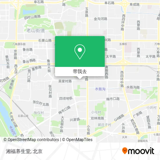 湘福养生堂地图