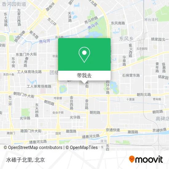 水碓子北里地图