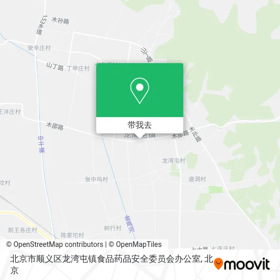 北京市顺义区龙湾屯镇食品药品安全委员会办公室地图
