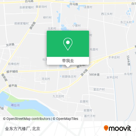 金东方汽修厂地图