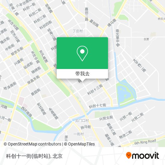 科创十一街(临时站)地图