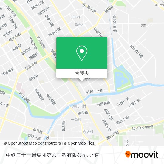 中铁二十一局集团第六工程有限公司地图