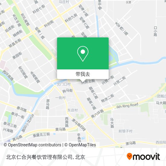 北京仁合兴餐饮管理有限公司地图