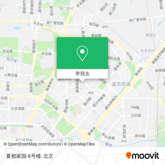 夏都家园-6号楼地图