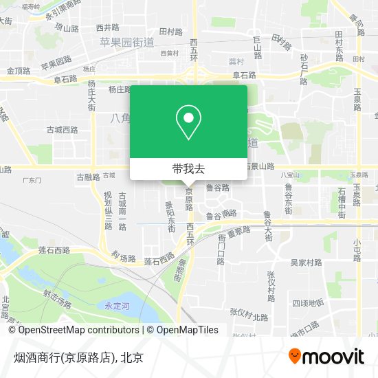 烟酒商行(京原路店)地图