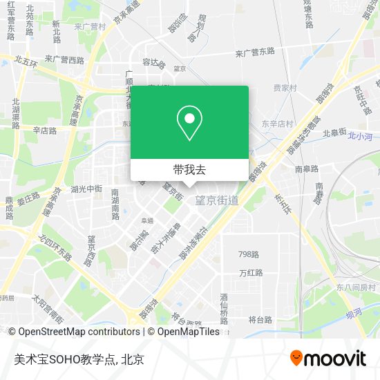 美术宝SOHO教学点地图