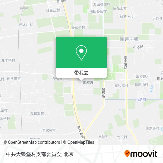 中共大狼垡村支部委员会地图