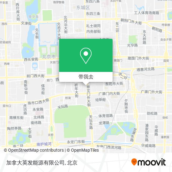 加拿大英发能源有限公司地图