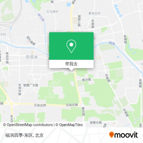 福润四季-东区地图