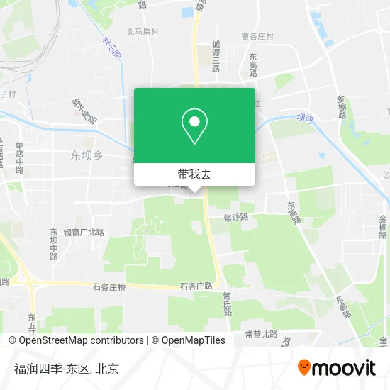 福润四季-东区地图