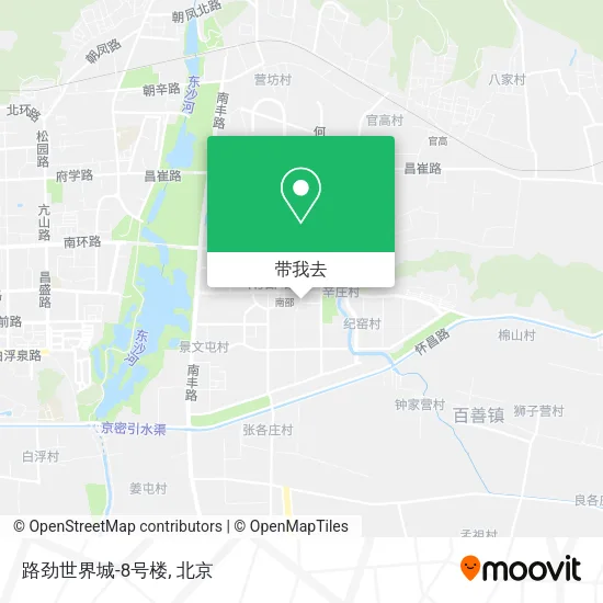 路劲世界城-8号楼地图