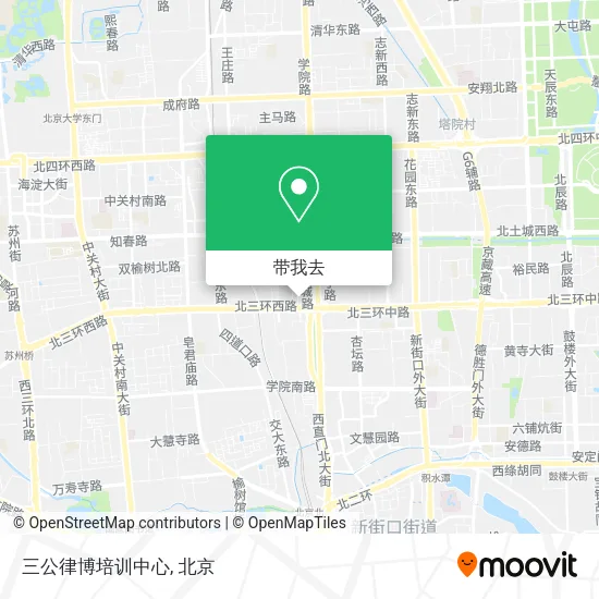 三公律博培训中心地图