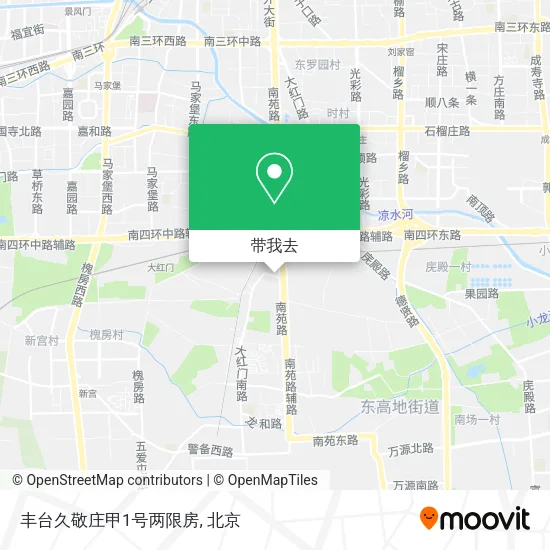 丰台久敬庄甲1号两限房地图