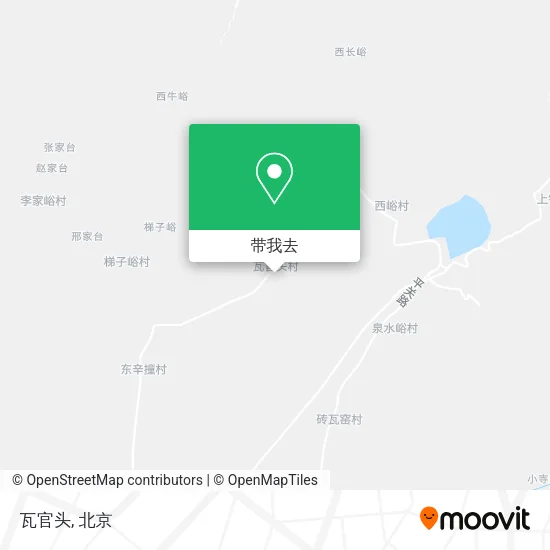 瓦官头地图