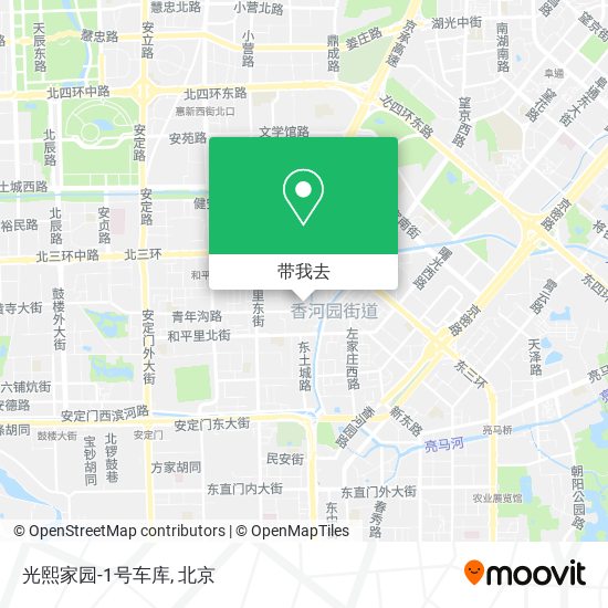 光熙家园-1号车库地图