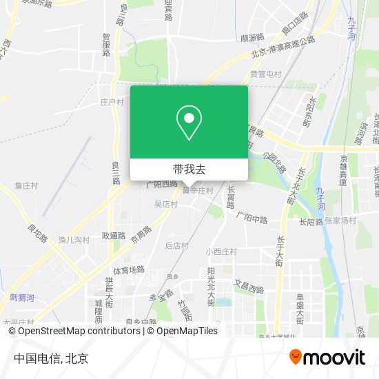 中国电信地图