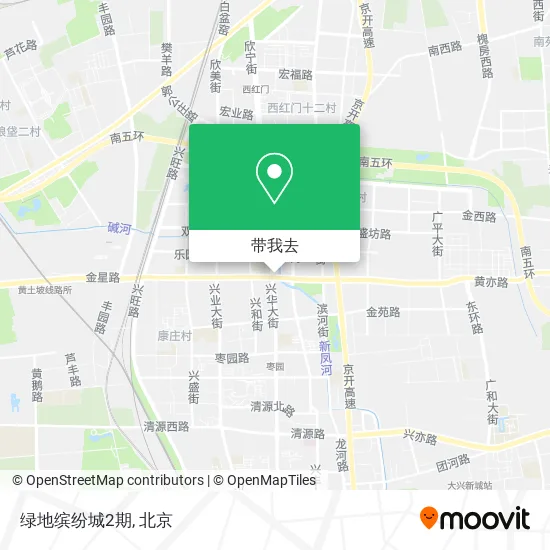 绿地缤纷城2期地图