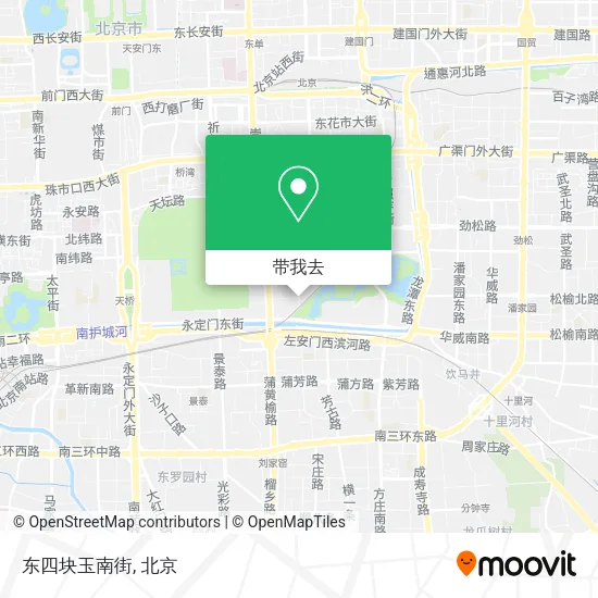 东四块玉南街地图