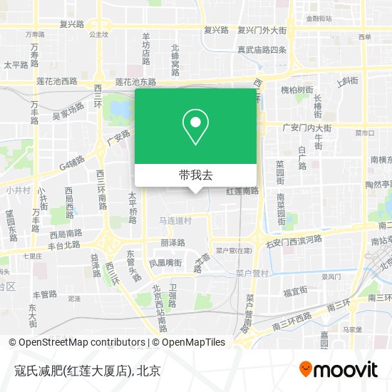 寇氏减肥(红莲大厦店)地图