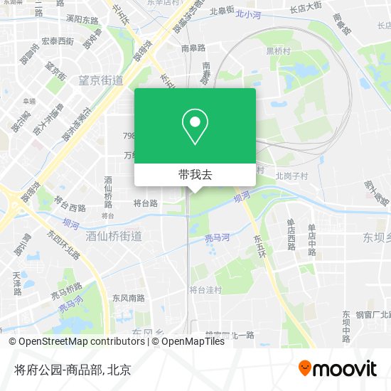 将府公园-商品部地图
