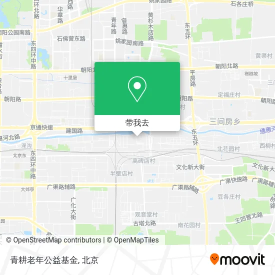 青耕老年公益基金地图