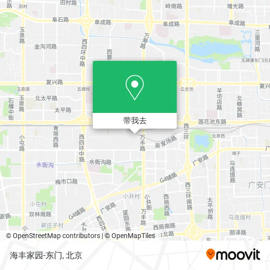 海丰家园-东门地图