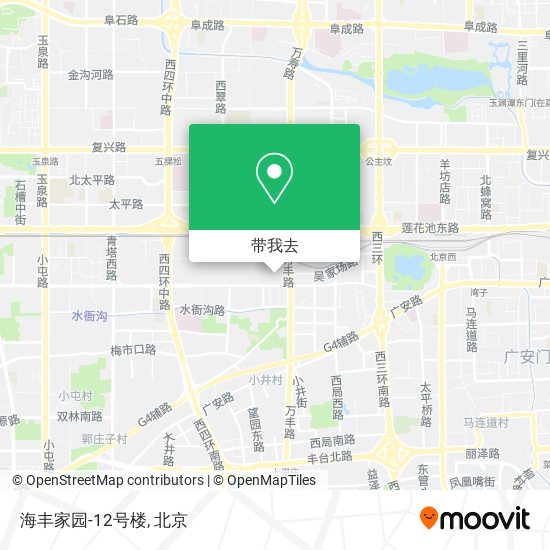 海丰家园-12号楼地图
