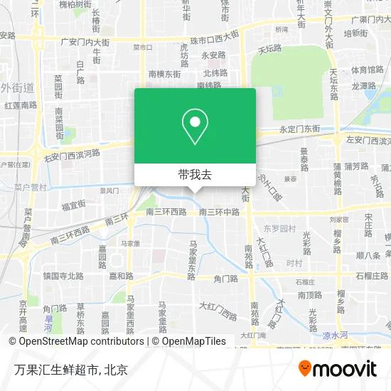 万果汇生鲜超市地图