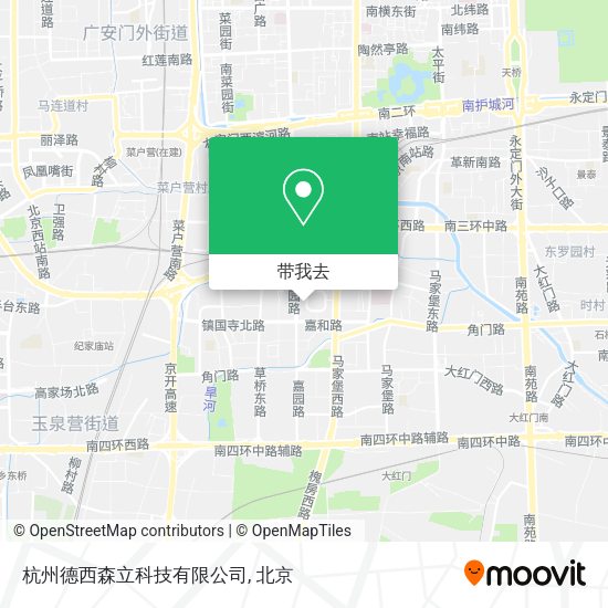 杭州德西森立科技有限公司地图