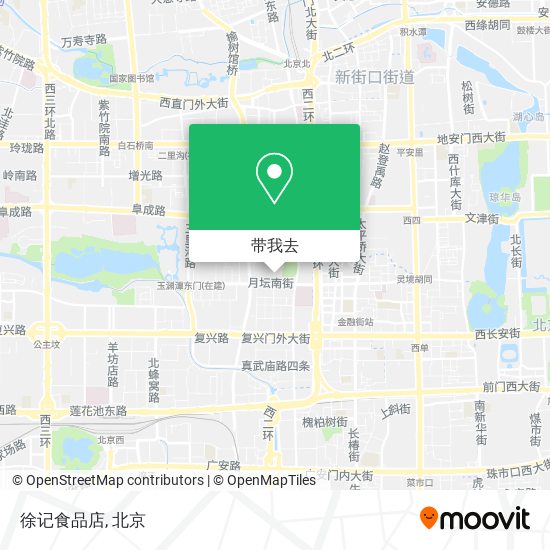 徐记食品店地图